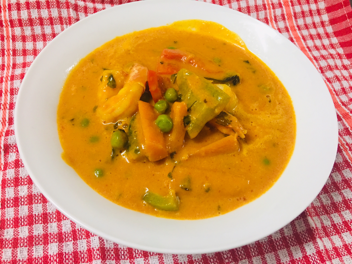 Vegetable Korma, New River Edge Indian Cuisine