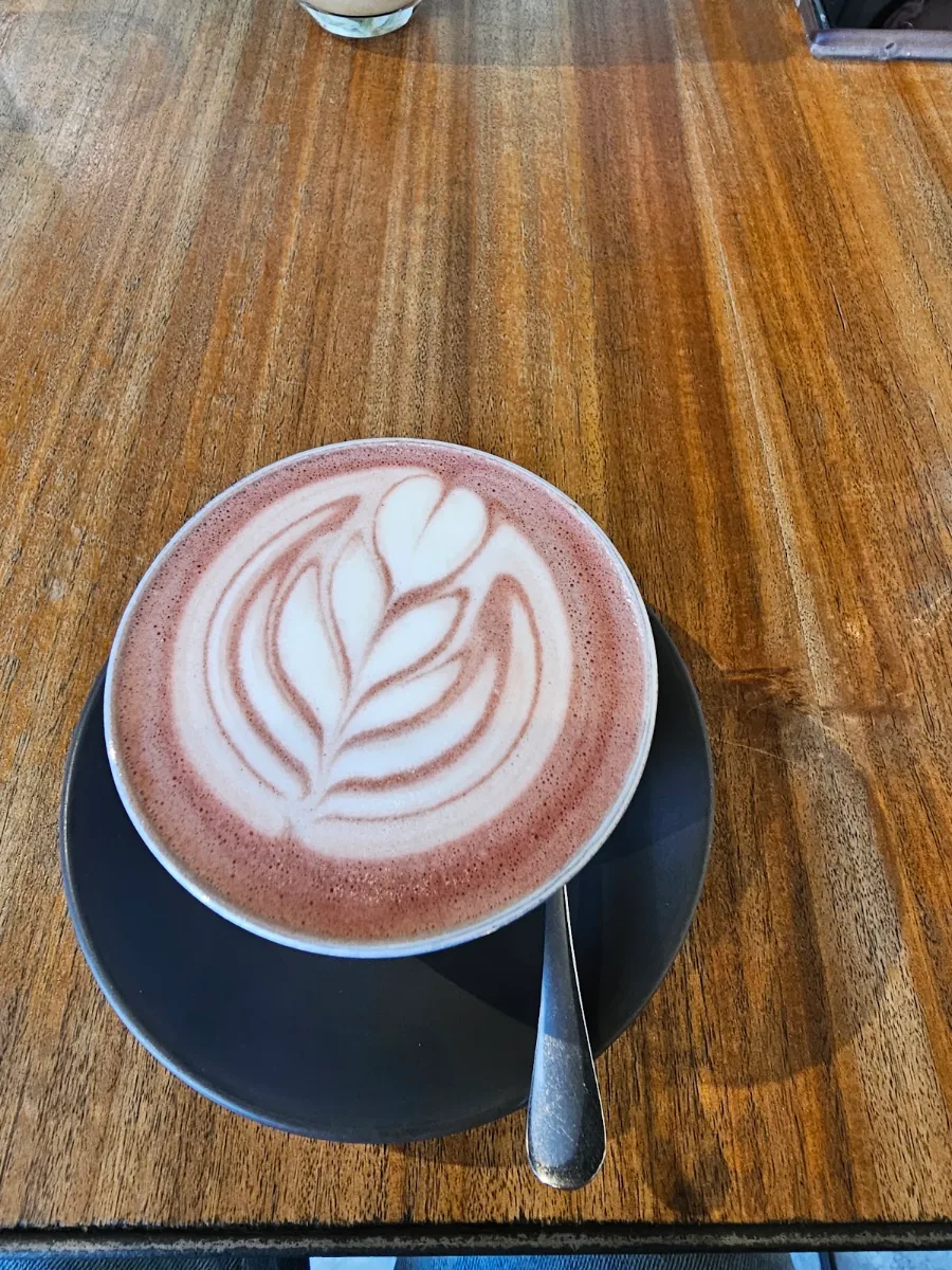 Beetroot Latte, Suburban Wholefoods