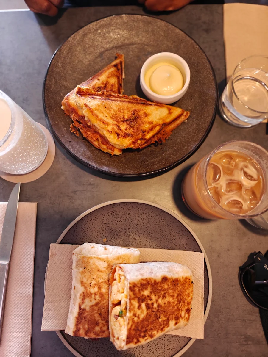 LP's Blood Sausage Bolognese Jaffle