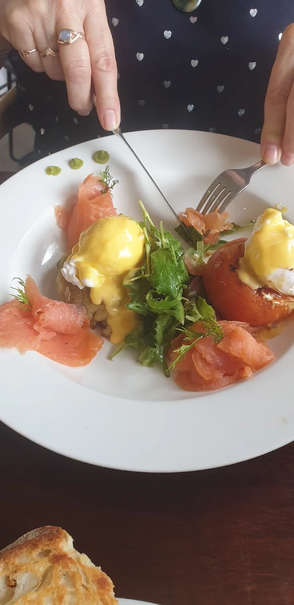 Salmon Eggs Benedict