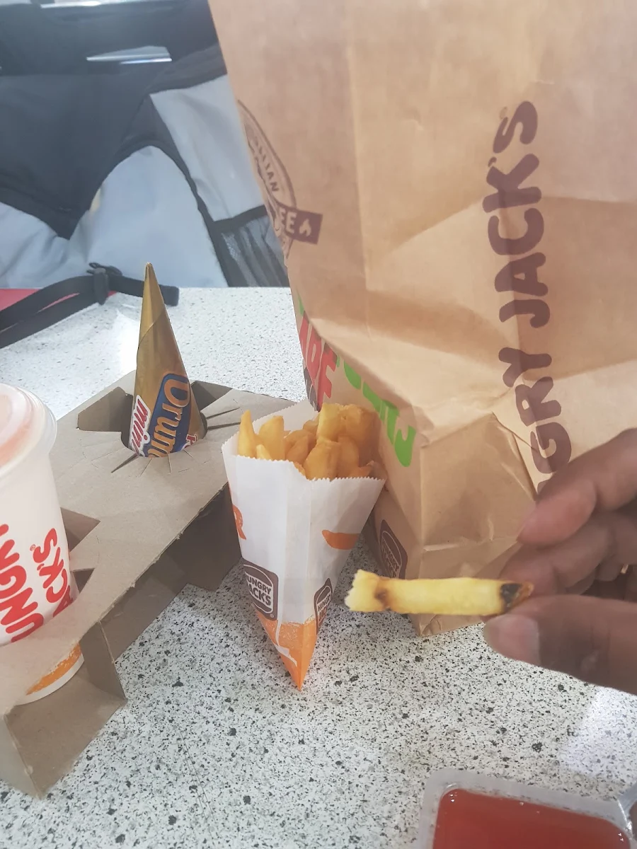 Chips, Hungry Jack's Burgers Jacana