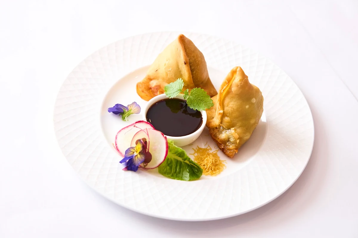 Vegetable Samosa, The kari indian restaurant