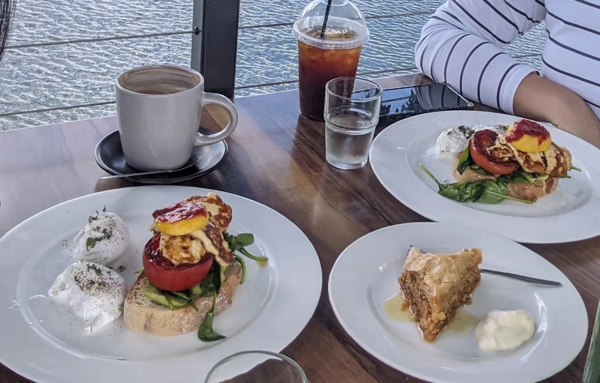 Halloumi Stack, Cafe La Mer