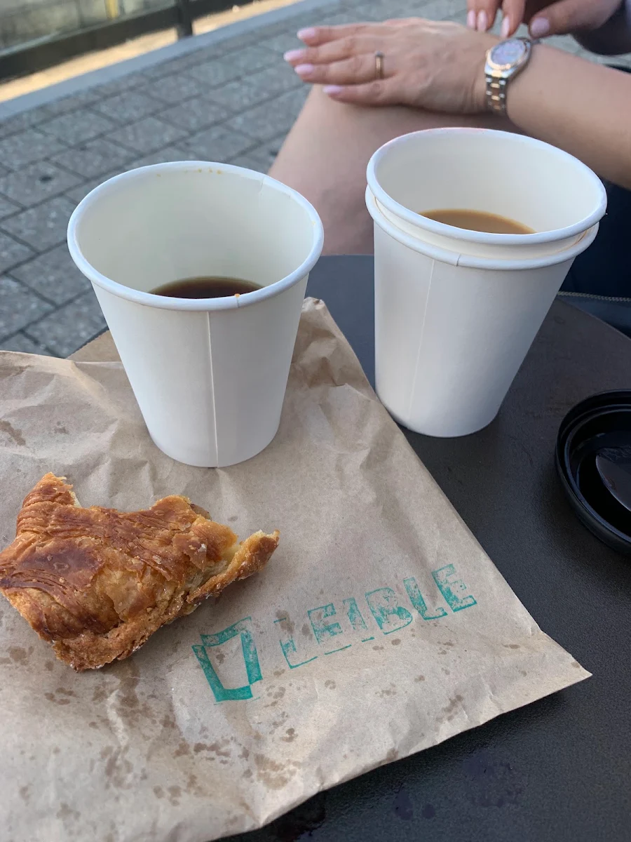 Coffee and Almond Croissant