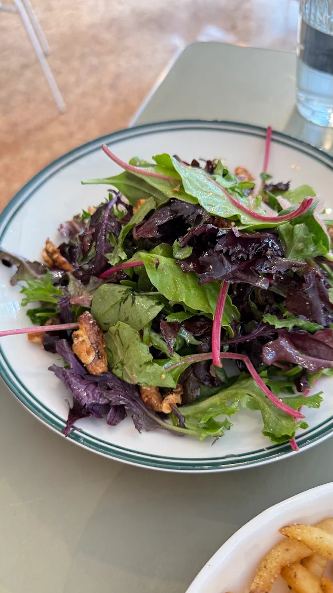 Mixed Green Leaves with Honey Mustard Vinaigrette DF GF