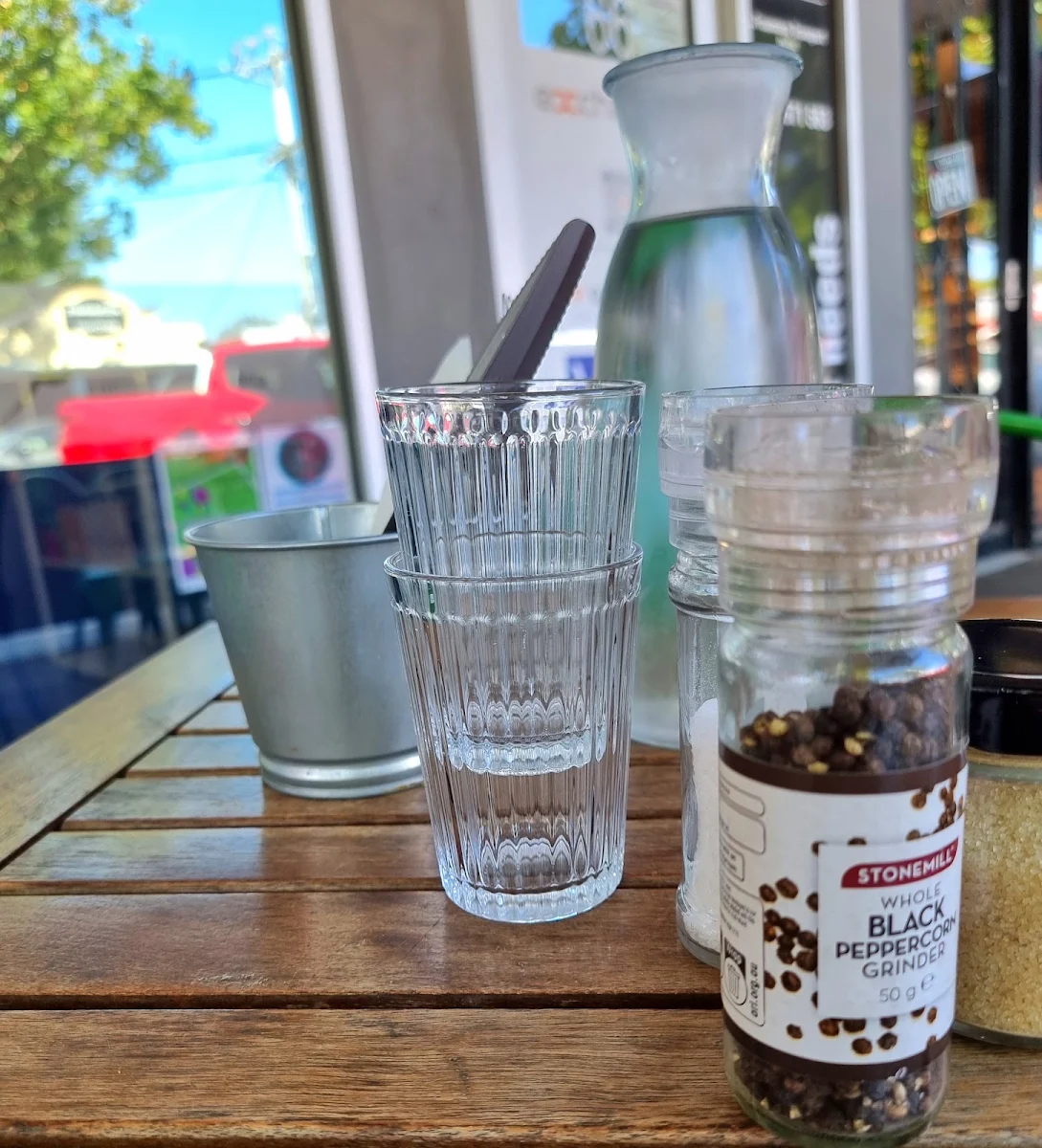 Table Set, Olivia's Cafe