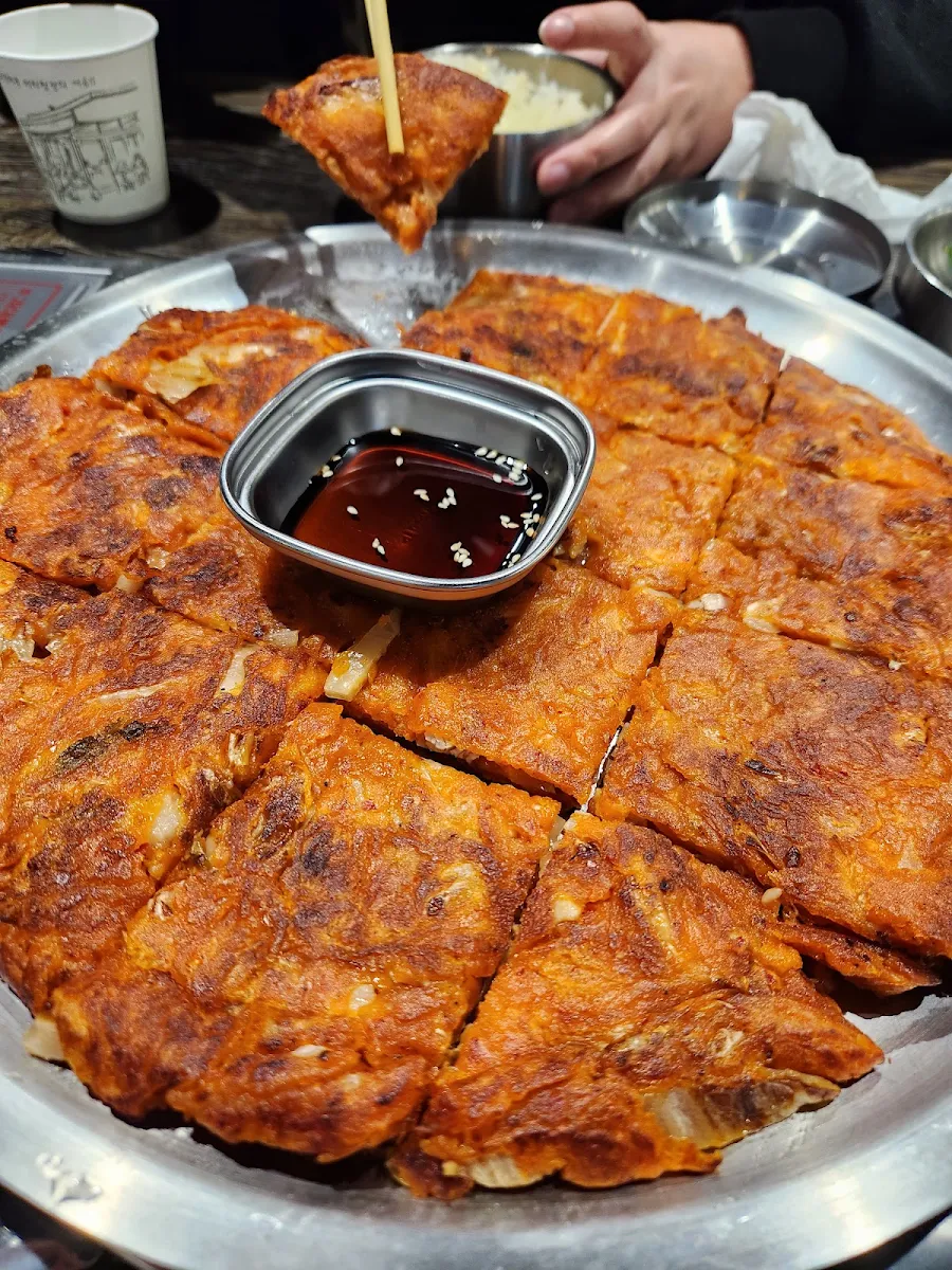 Kimchi Pancake with Pork