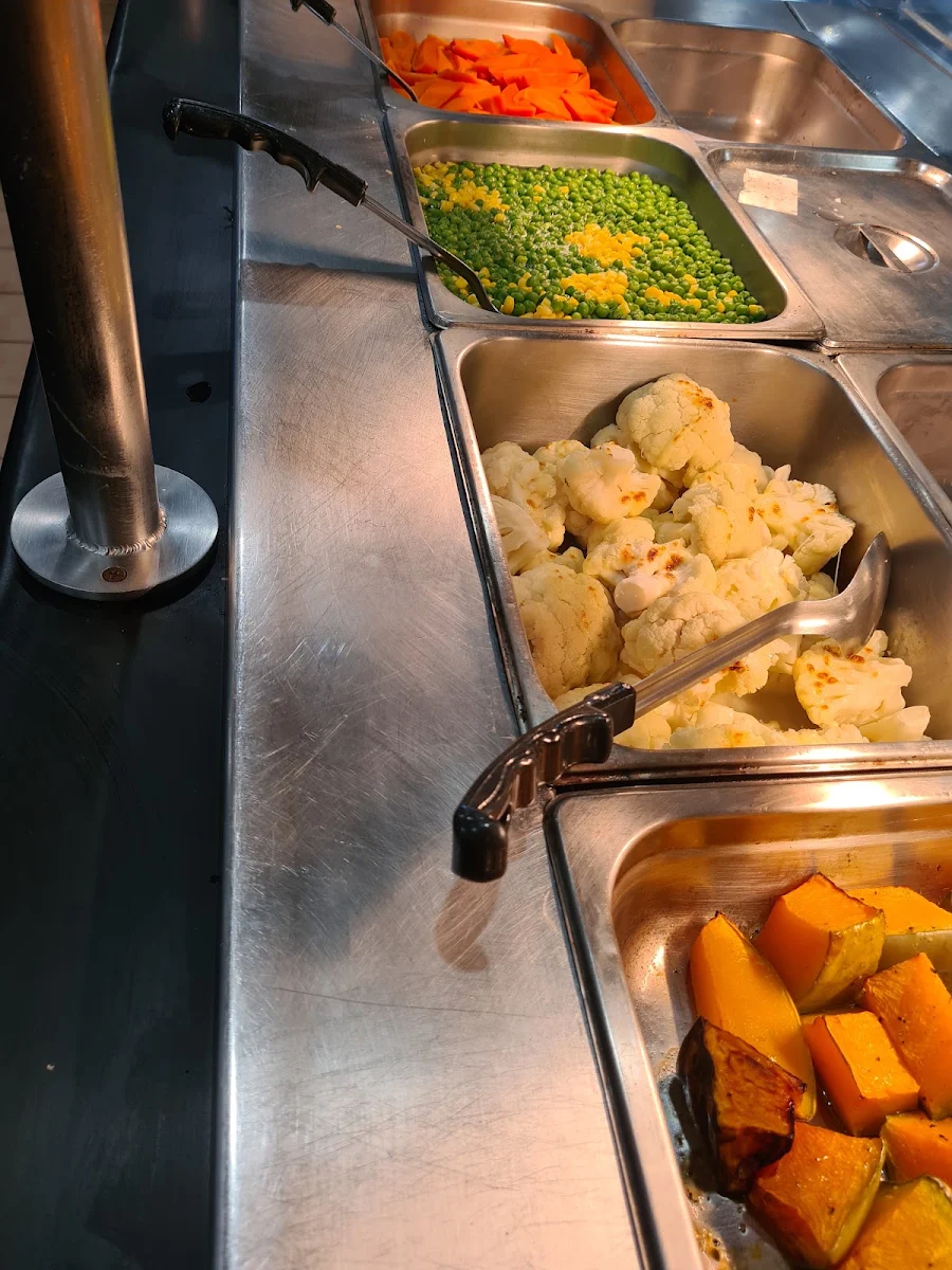 Vegetable Buffet, Willaston Hotel