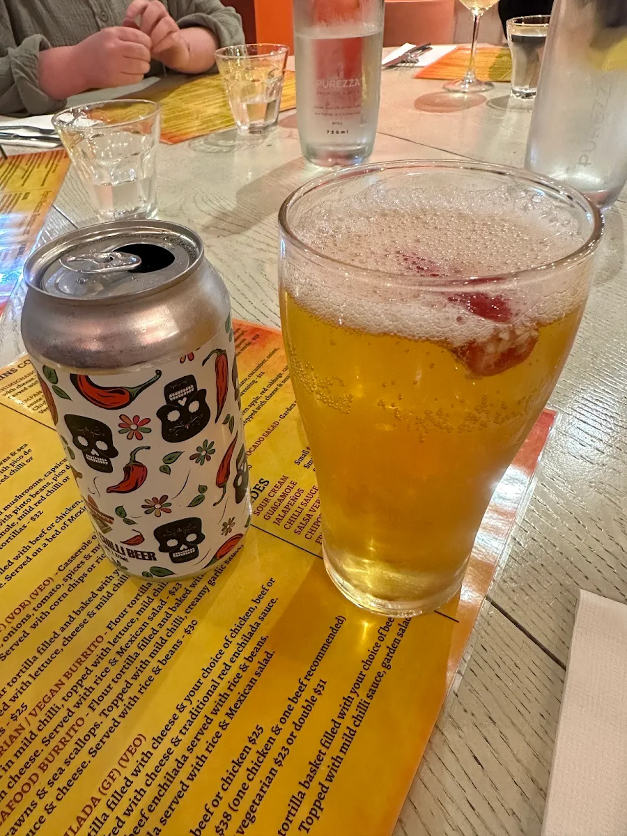 Chilli Beer, Pepe's Mexican Restaurant at Bayside