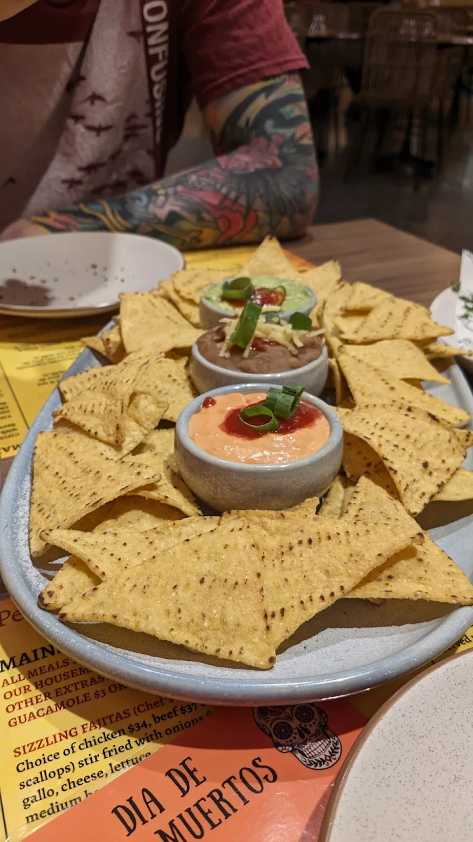 Combo Dip, Pepe's Mexican Restaurant at Bayside