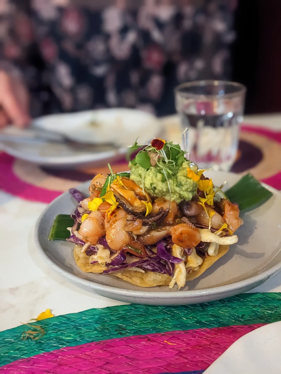 Ceviche Tostada
