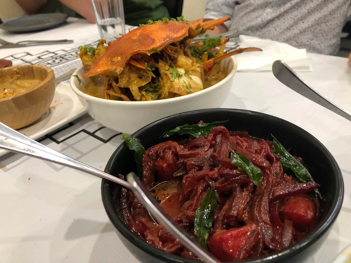 Beetroot Curry, Lankan Railway Cafe