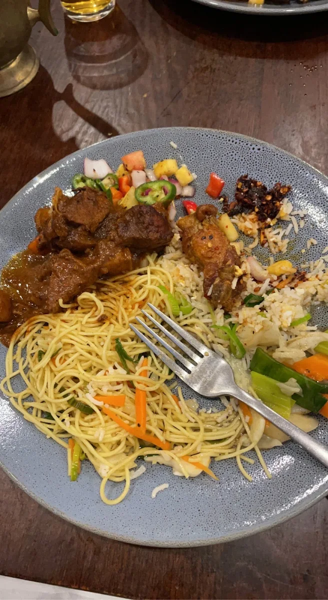 Noodles, Lankan Railway Cafe