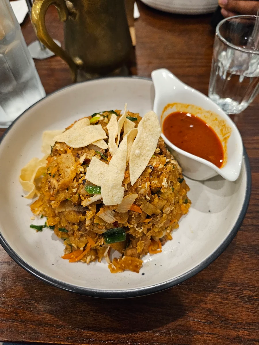 Vegetarian Kothu Roti, Lankan Railway Cafe