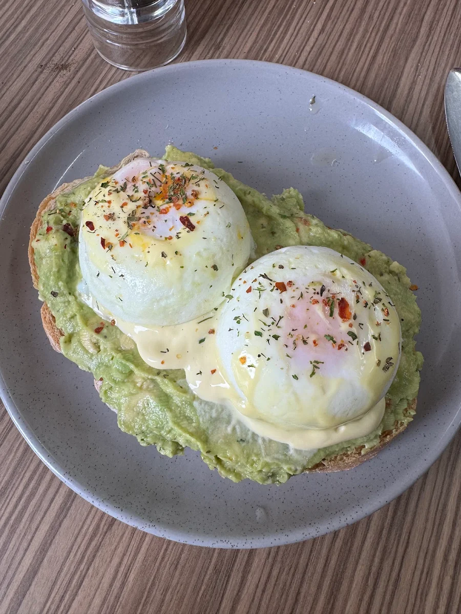 Poached Eggs, R T i C "Regional Tourist info & Coffee"
