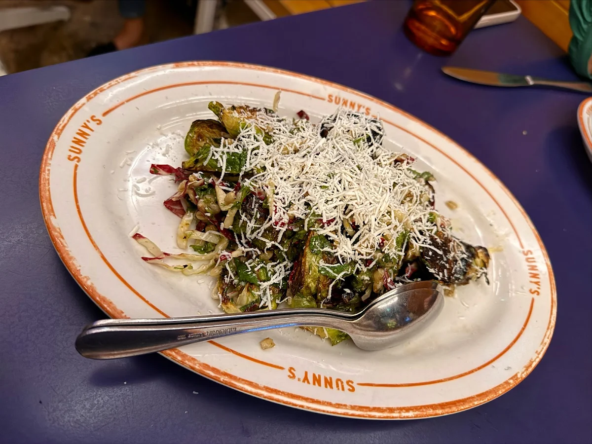 Brussels Sprouts, Sunny's Pizza