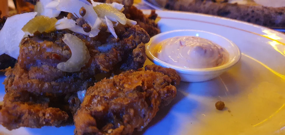 Crispy Fried Chicken, Sunny's Pizza
