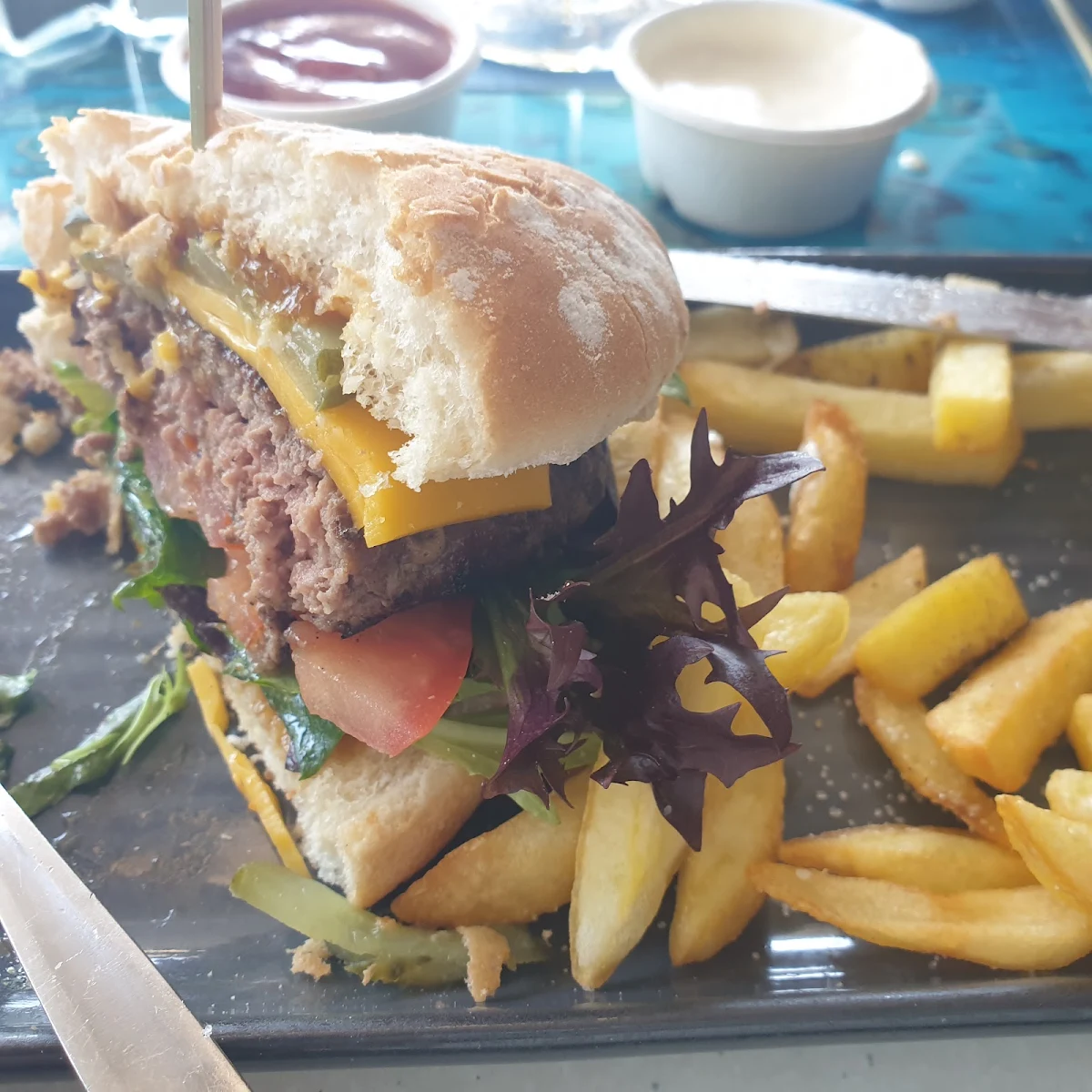 Beef Burger, The Pier Bar