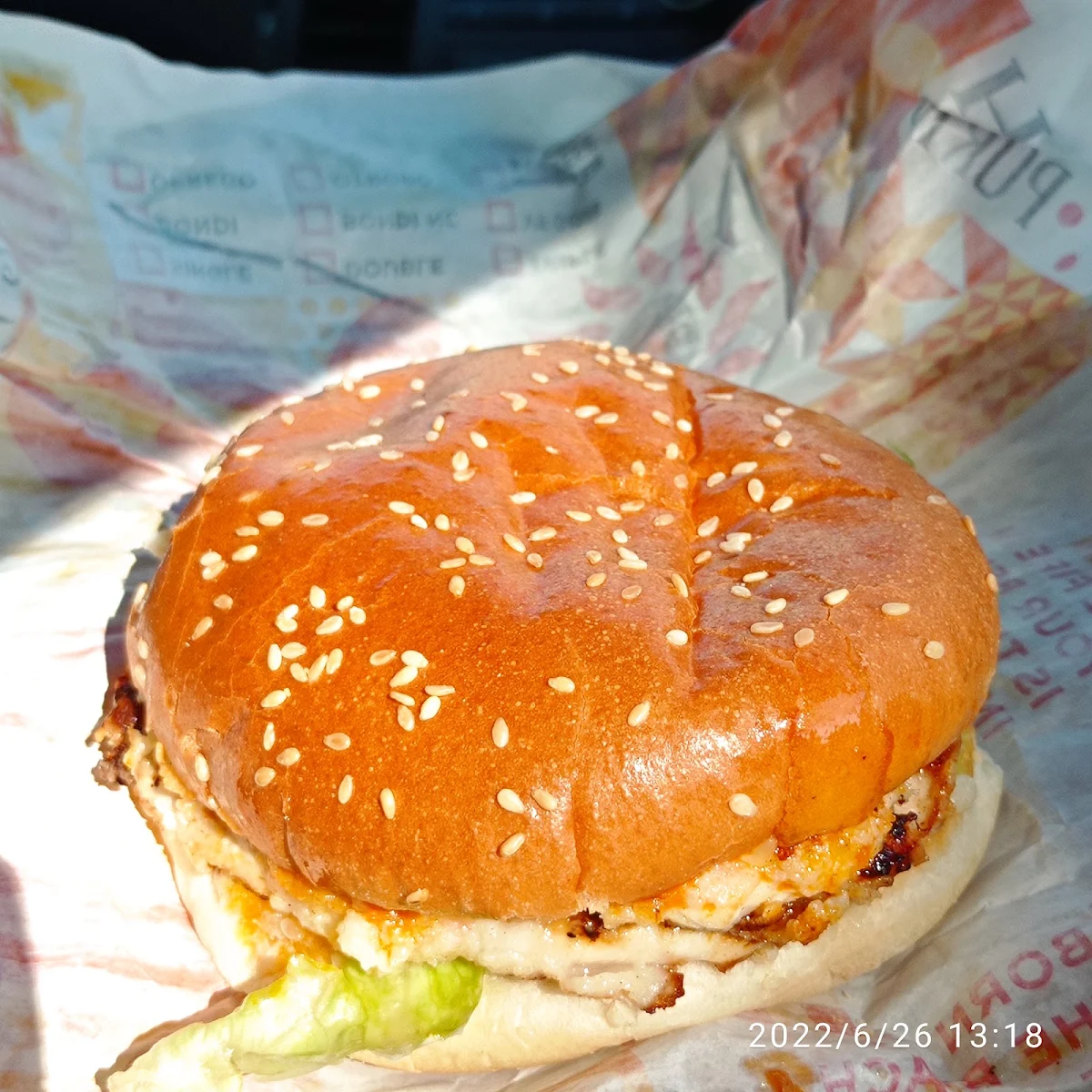 dbl Bondi Chicken Burger