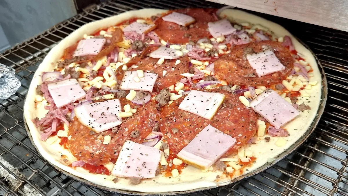 Supreme Pizza Before Baking, Chili Jam Pizza