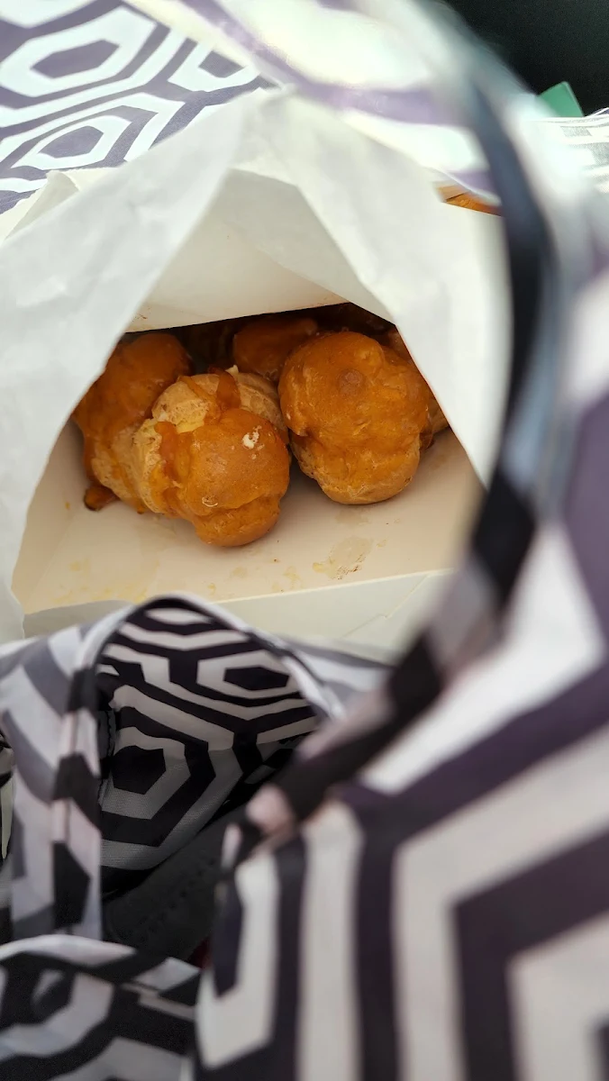 Toffee Profiteroles