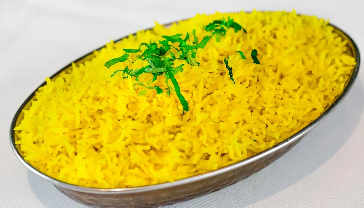 Saffron Rice, Gills Indian Cuisine