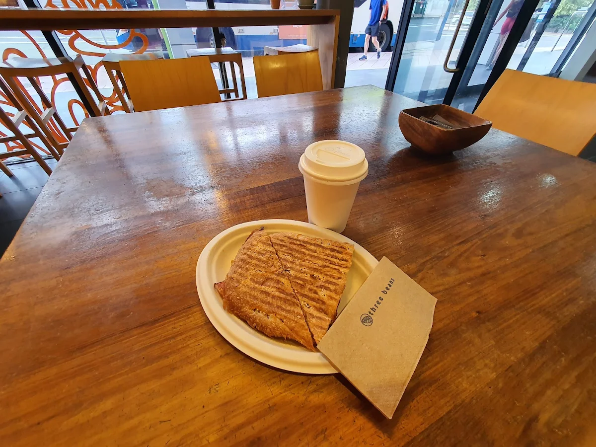 Bacon & Egg Roll, Three Beans Chatswood Central