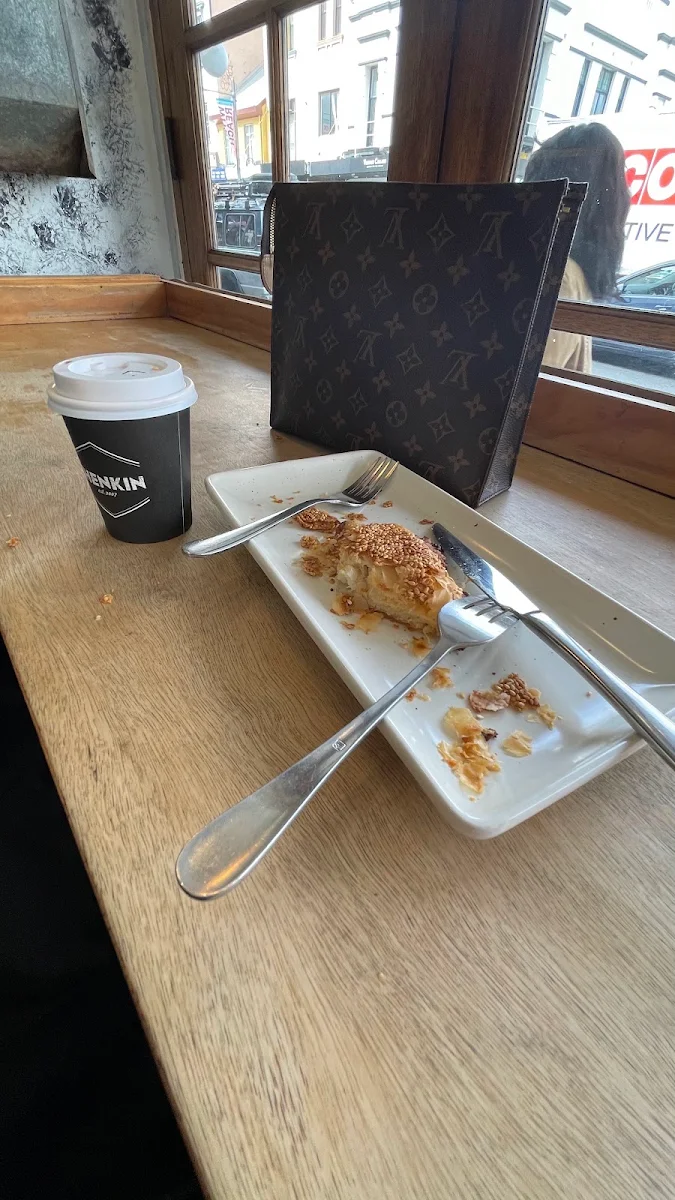 Spinach Pie, Shenkin Newtown Espresso Bar