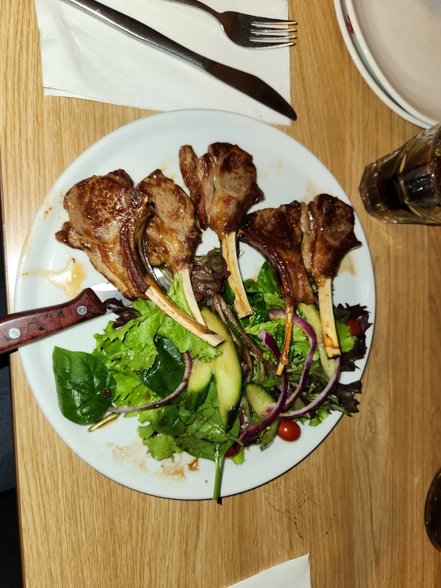 Lamb Cutlets, Pizza Café