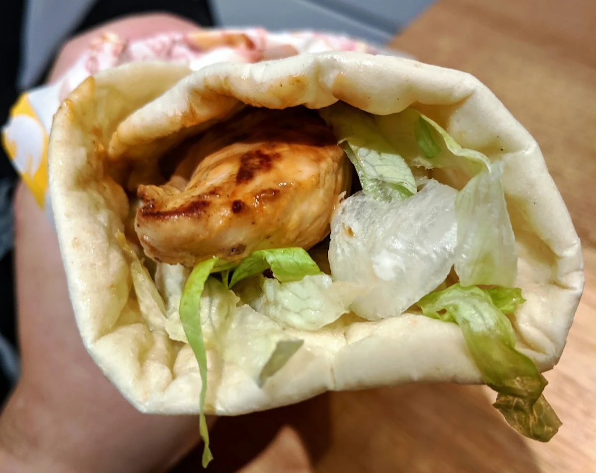 Halloumi & Chicken Rappa, Oporto Gateway Plaza