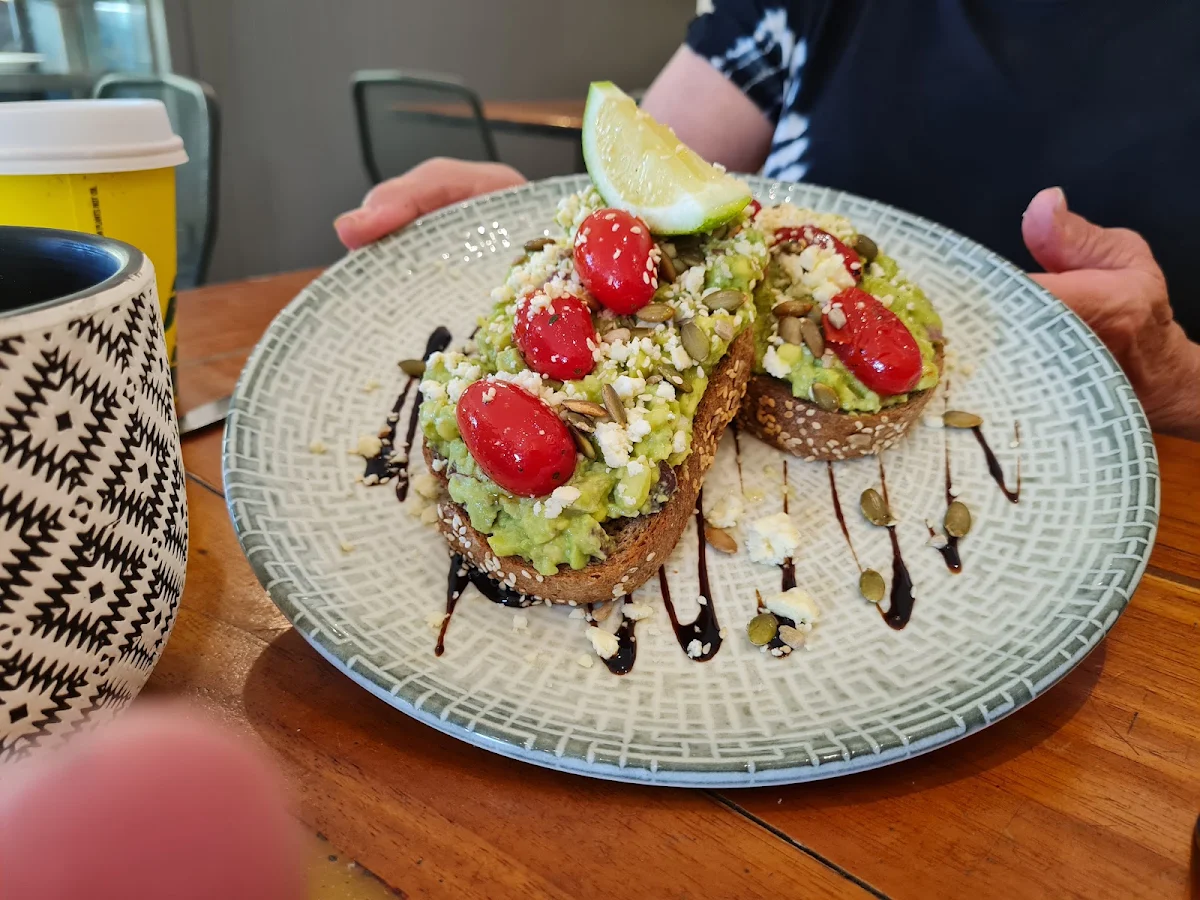 Smashed Avocado Toast, Mumma Bee Cafe