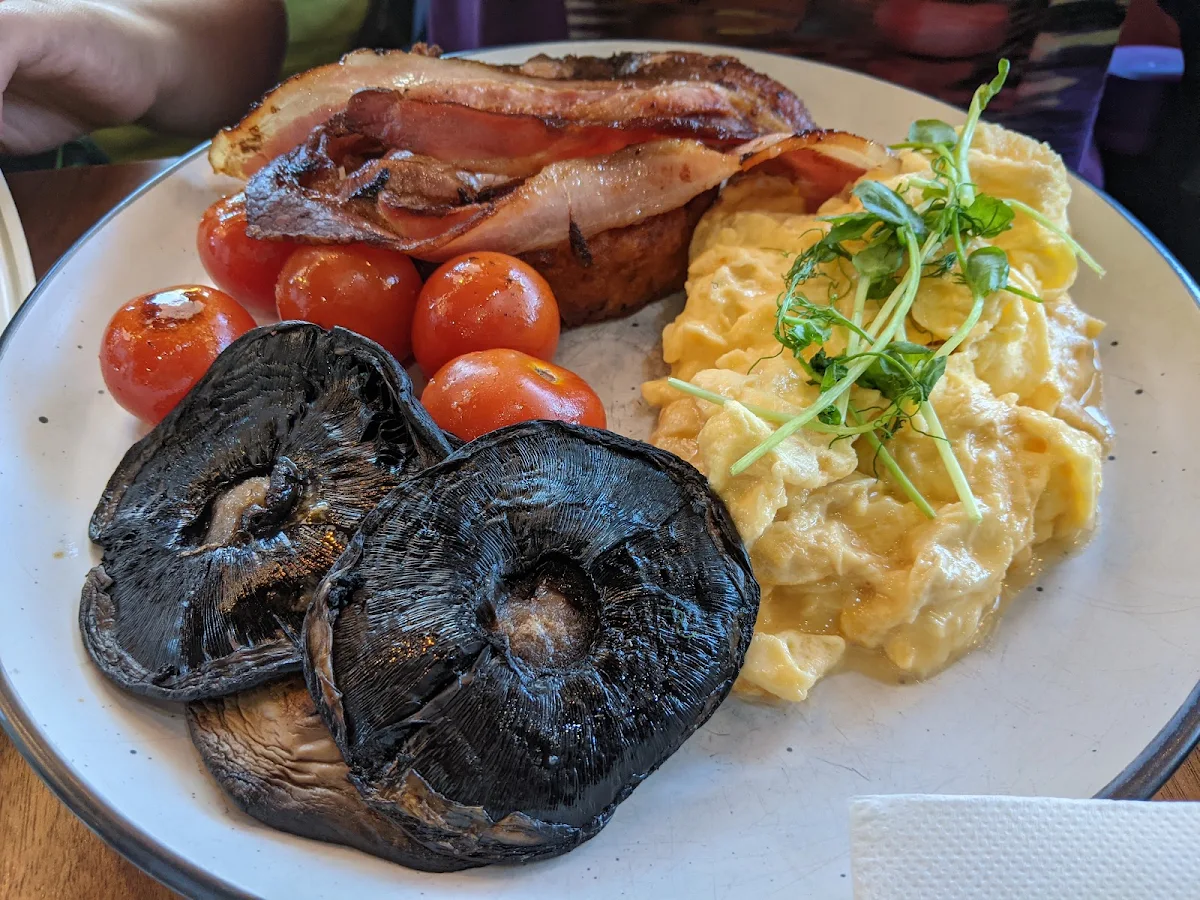 Bacon Hash Brown and Eggs