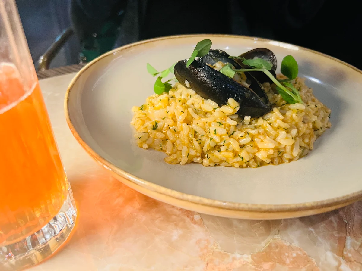 Seafood Risotto, Luma Restaurant & Bar