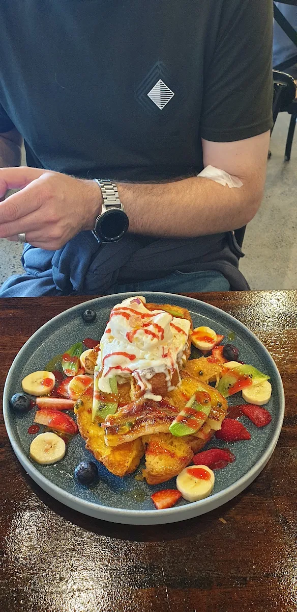 Fruity-Tutti Pancakes, The Rusty Flute