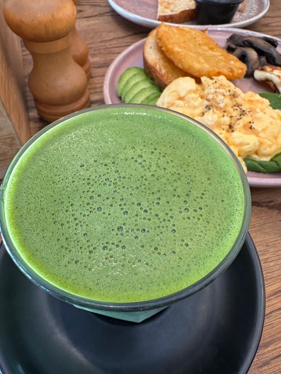 Matcha Latte, The Rusty Flute