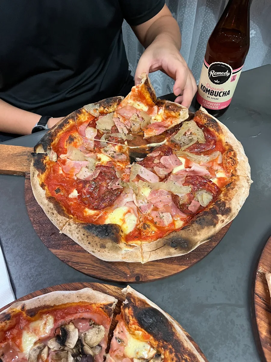 3 Meats, Corner Pizza and Grill