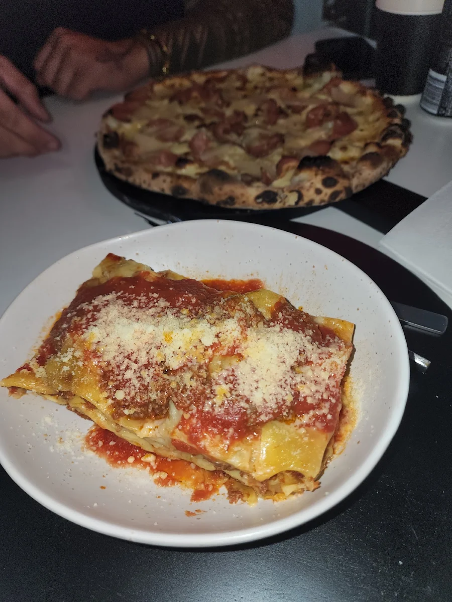 Lasagne, Corner Pizza and Grill