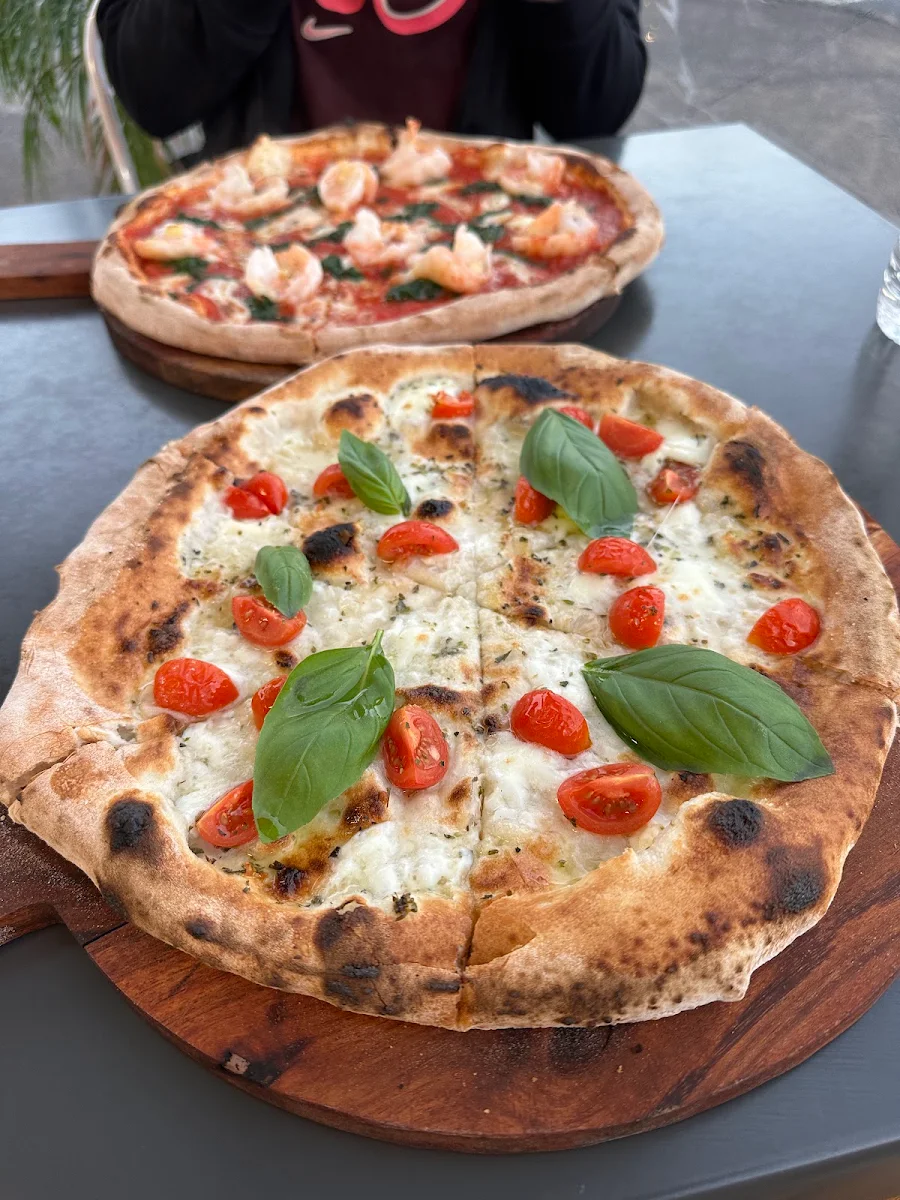 Prawn Garlic, Corner Pizza and Grill
