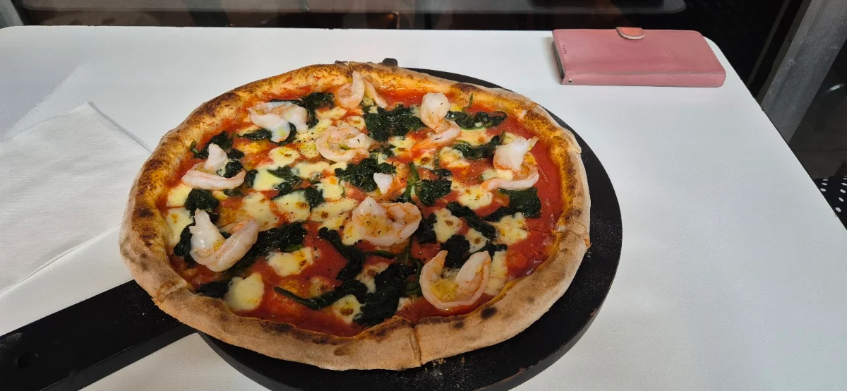Spinach, Corner Pizza and Grill