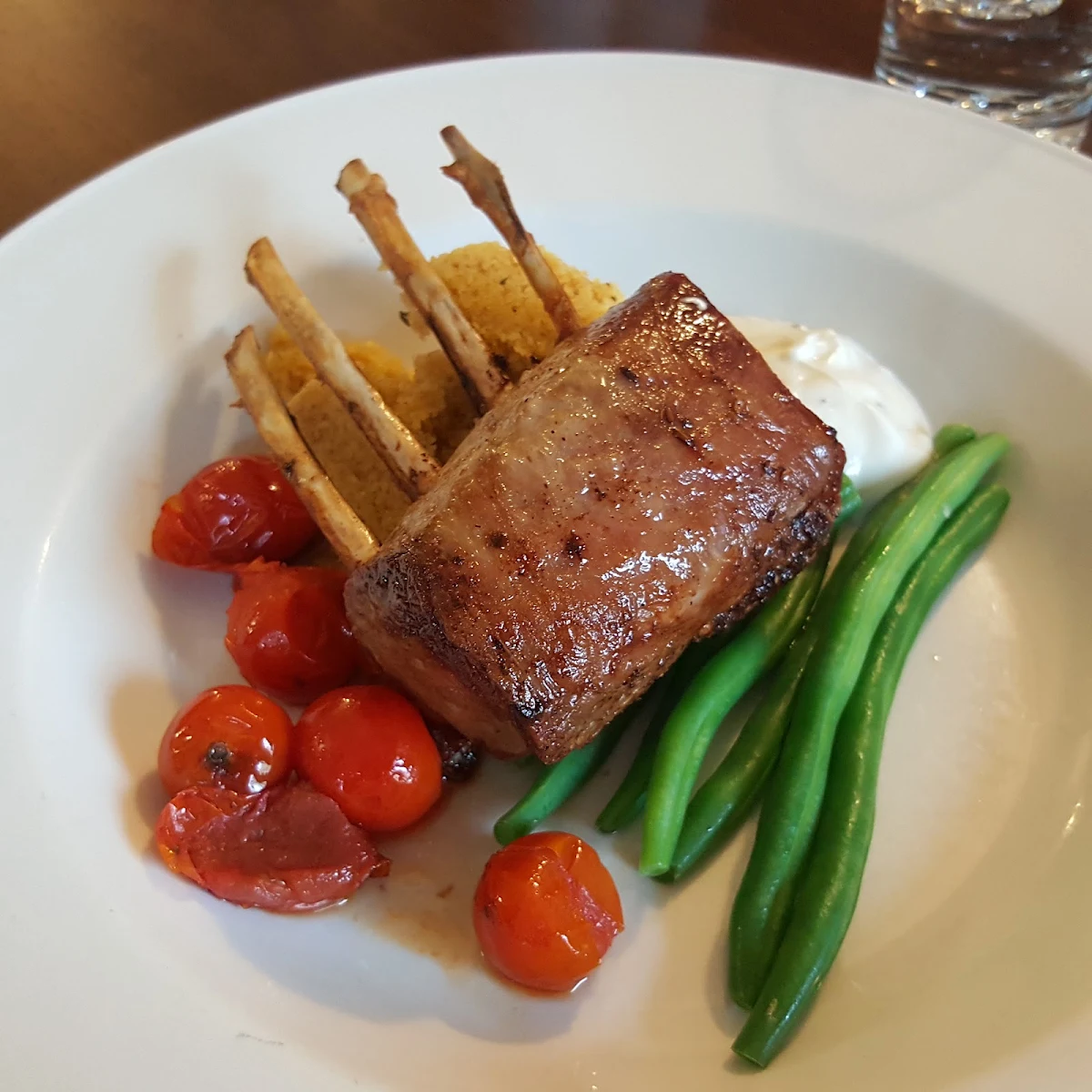 Lamb Rack, Clovelly Restaurant & Bar