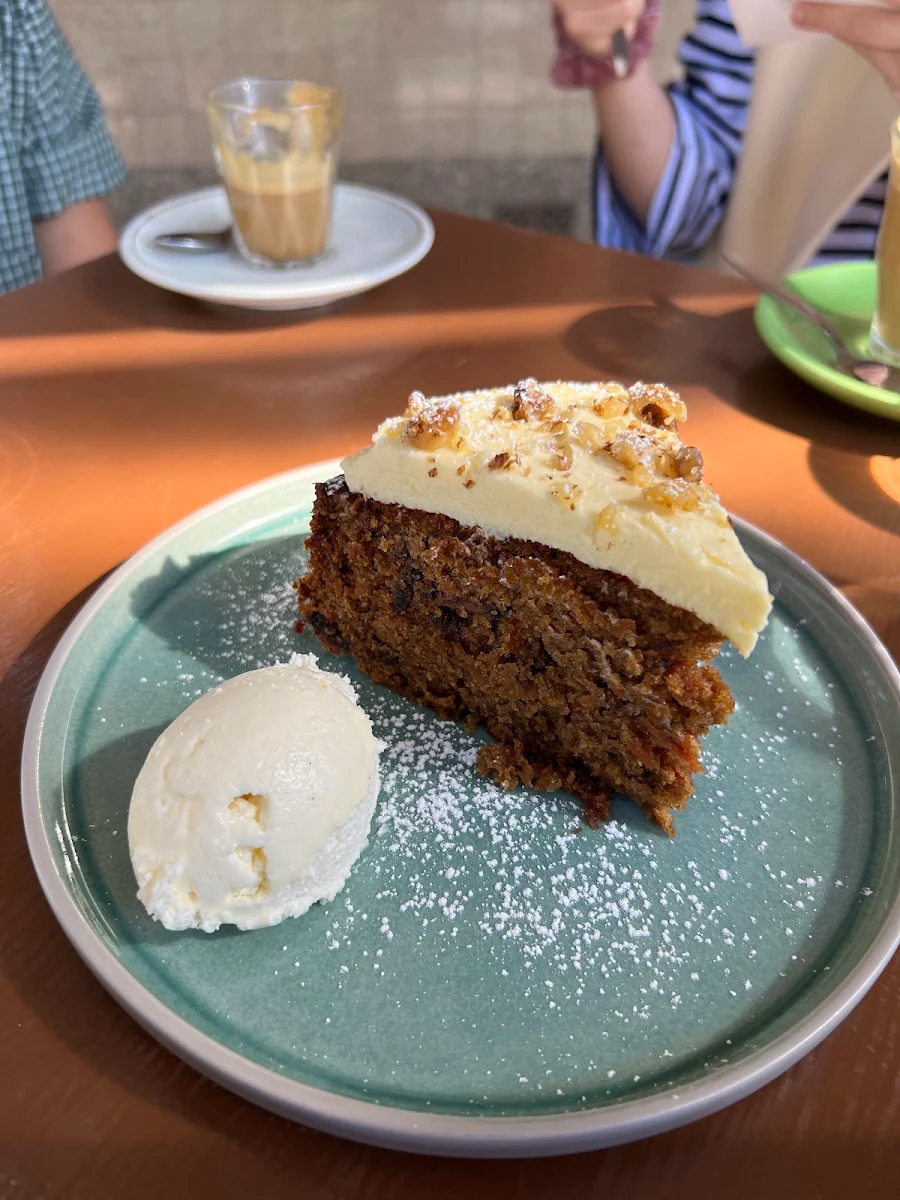 Carrot Cake, Queen Street cafe.