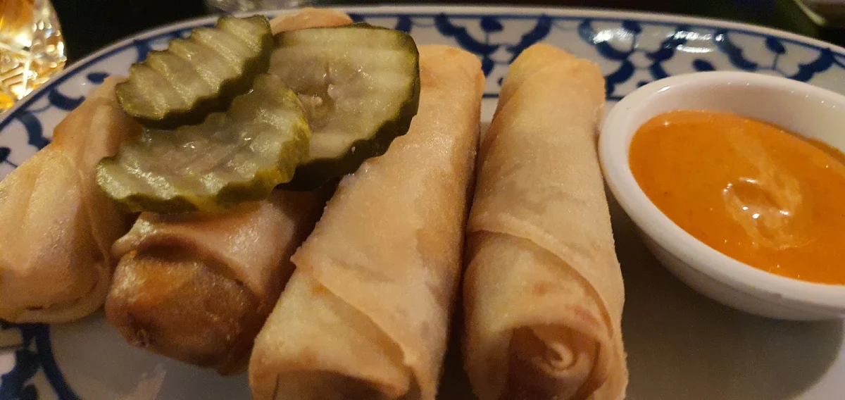 Spring Rolls, Lucky Chan's Laundry & Noodle Bar