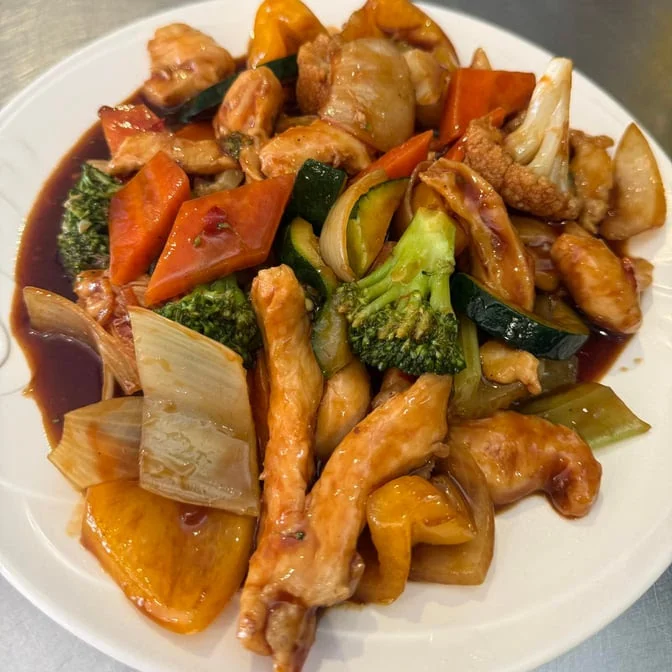 Cashew Nuts Prawn with Vegetables