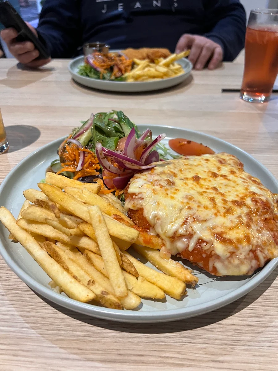 Chicken Parmi, Cross Keys Hotel Adelaide