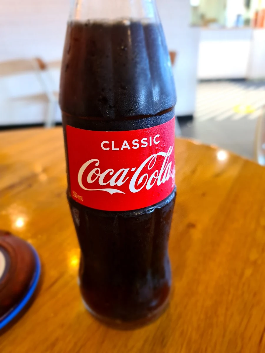 Coca Cola, Ruby Chews Burgers & Shakes