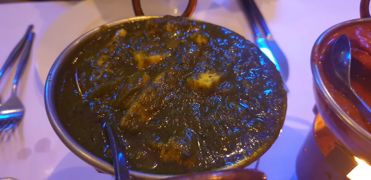 Saag Paneer, Mand's Indian Restaurant