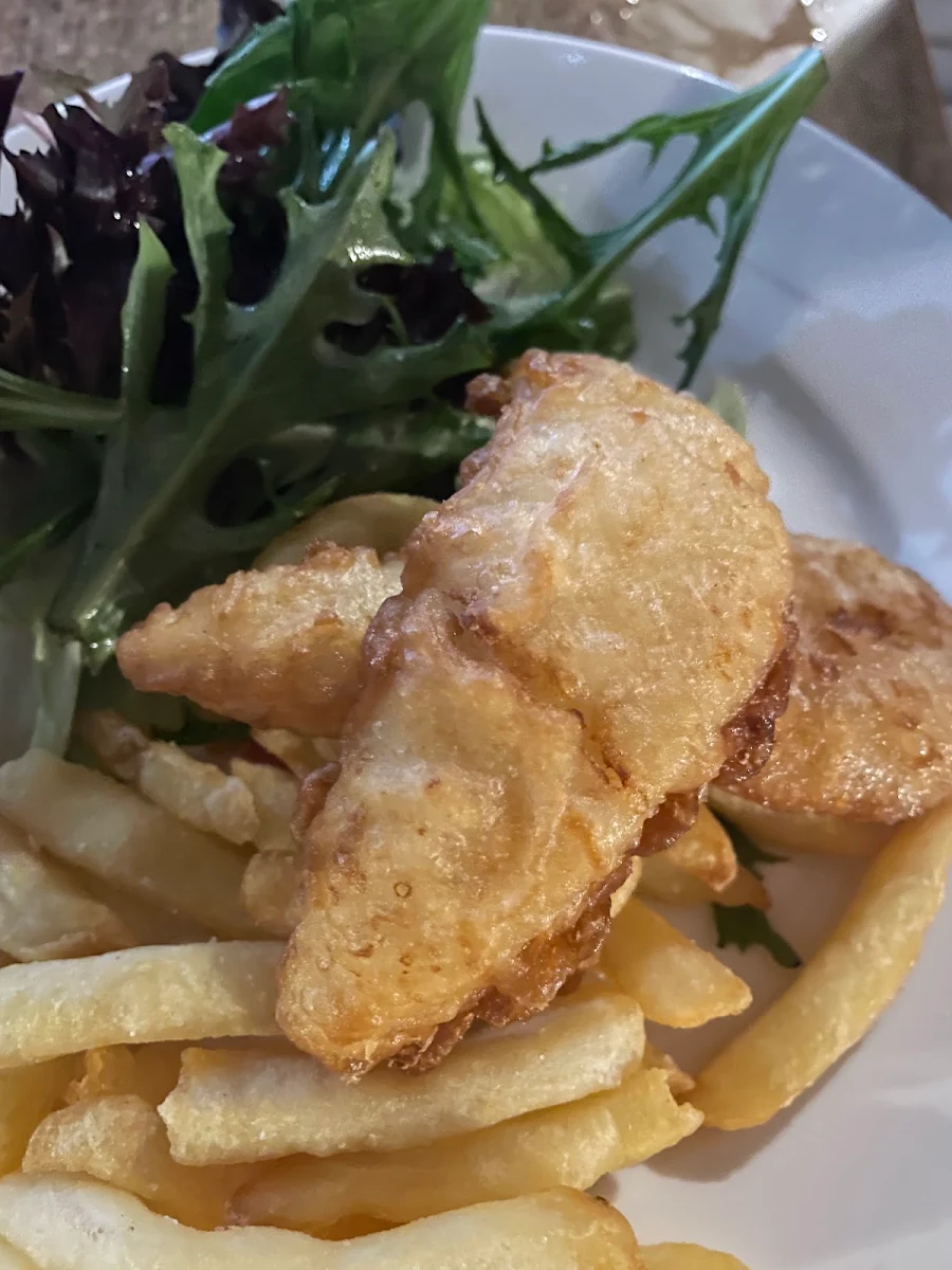 Battered Fish, The Sand Bar & Bistro