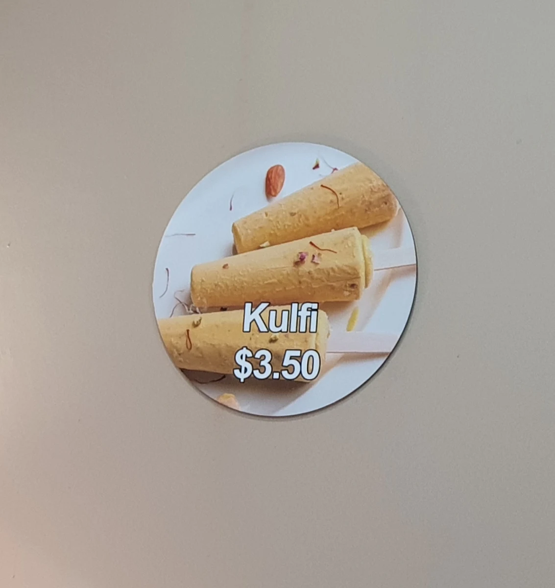 Kulfi, Sultan's Restaurant