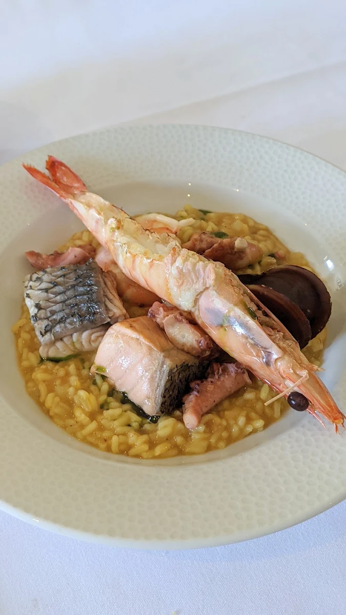 Seafood Risotto, French Restaurant L'Héritage