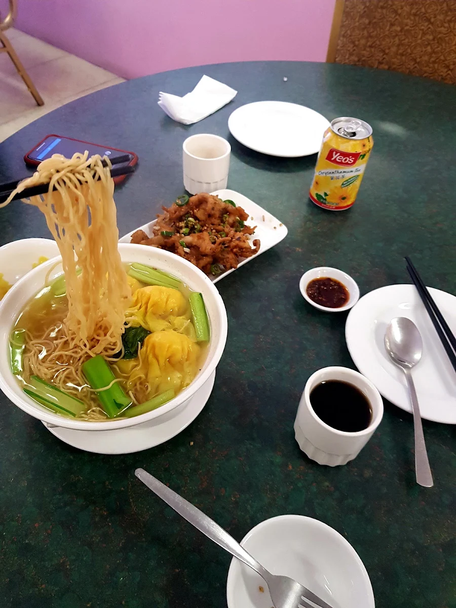 Prawn Dumpling Noodle Soup